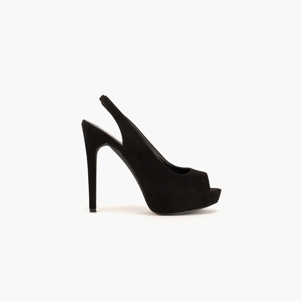 Slingback Platform Pump